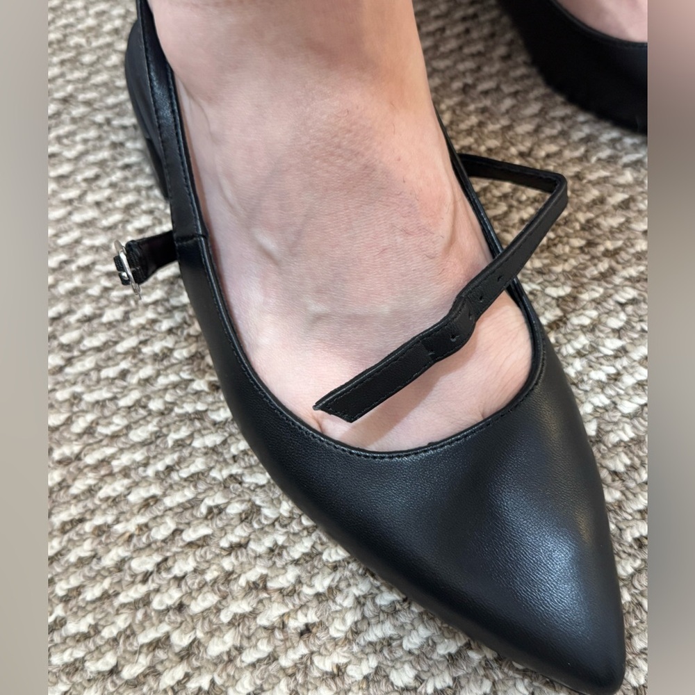 Steve Madden Black Strappy Heels - Picture 6 of 8